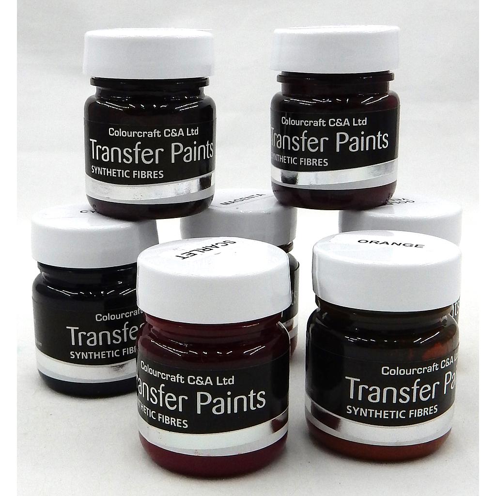 Transfer verf synthetische stoffen