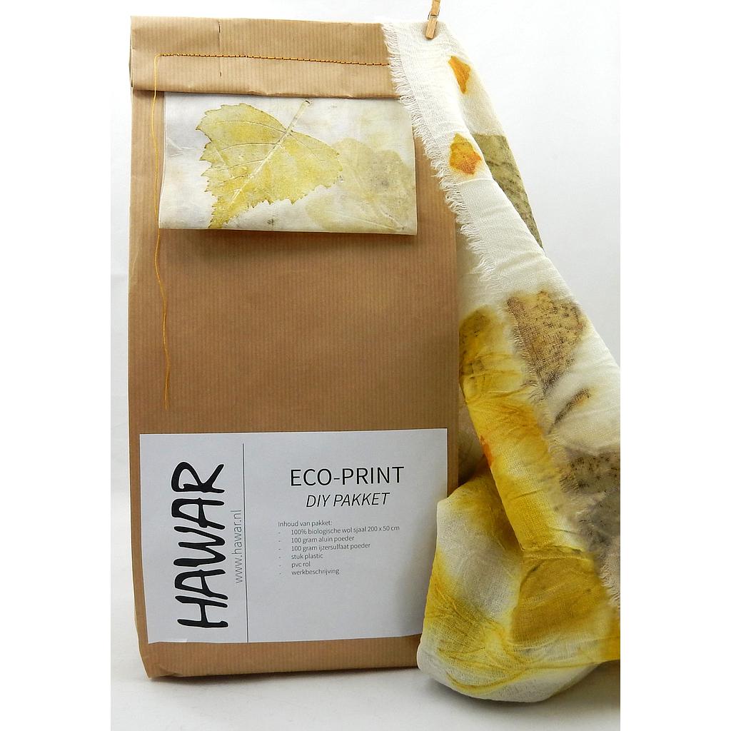 Ecoprint je eigen sjaal pakket