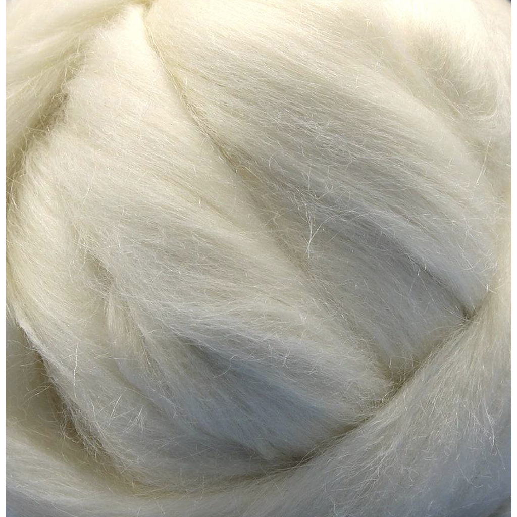 Extra fine Merino with Tussahsilk top