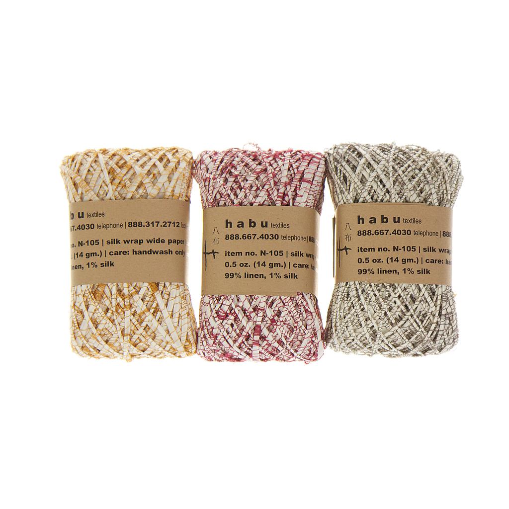 Habu silk wrap wide paper