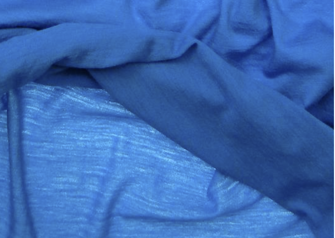 Zijde/Wol jersey rondgebreid