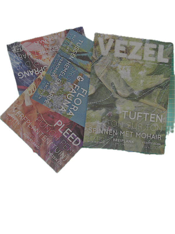 Vezel Magazine Pakket 6 Natuurlijk Verven