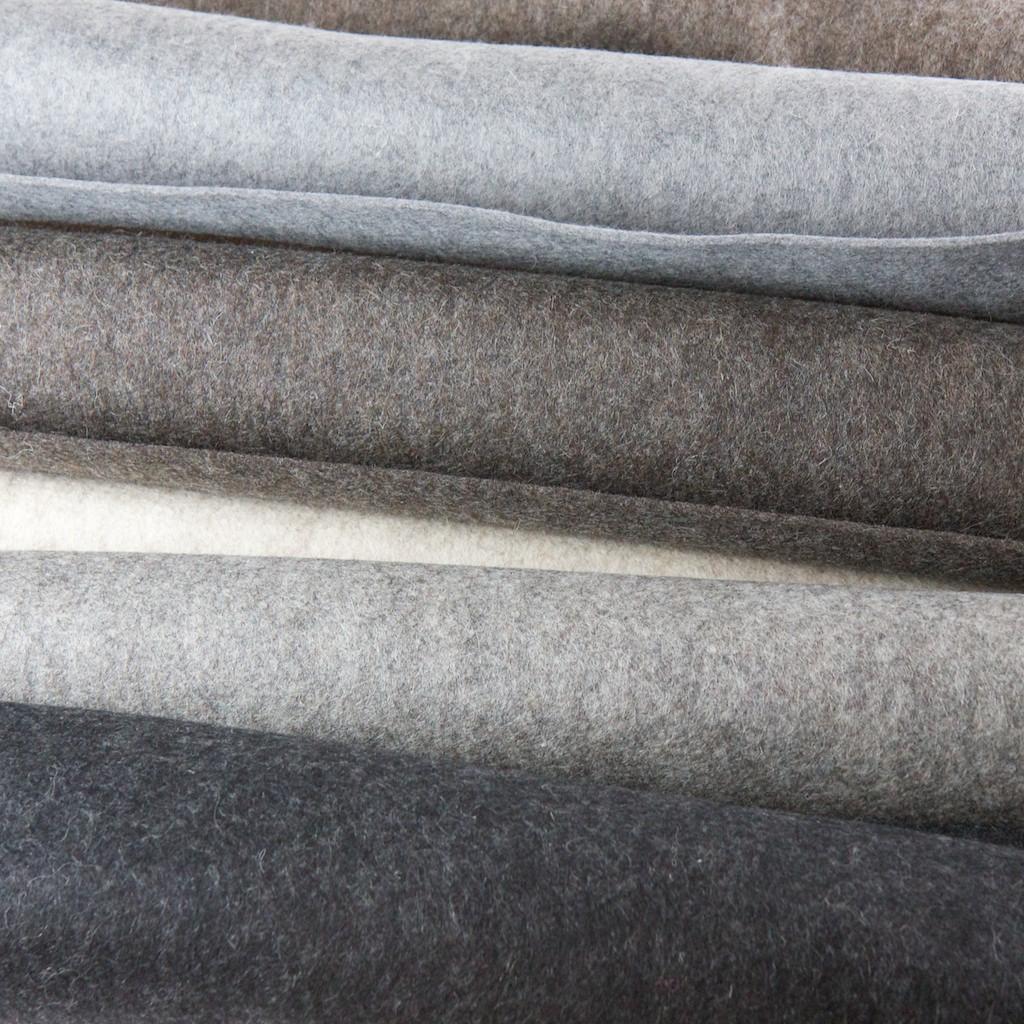 Wolvilt / Industrievilt 2 mm.