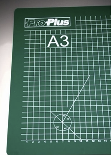 Snijmat A-3 Groen