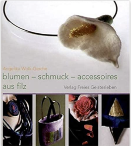 Boek: Blumen-Schmuck-accessoires aus filz