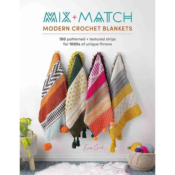 Boek: Mix and Match Moderne gehaakte dekens