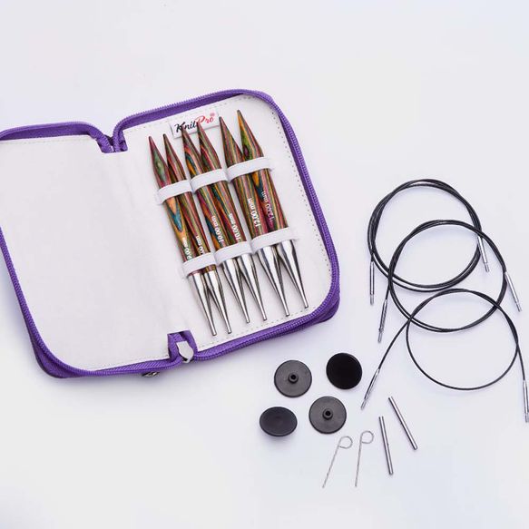 Starterset rondbrei naalden/punten Symfonie KnitPro Chunky
