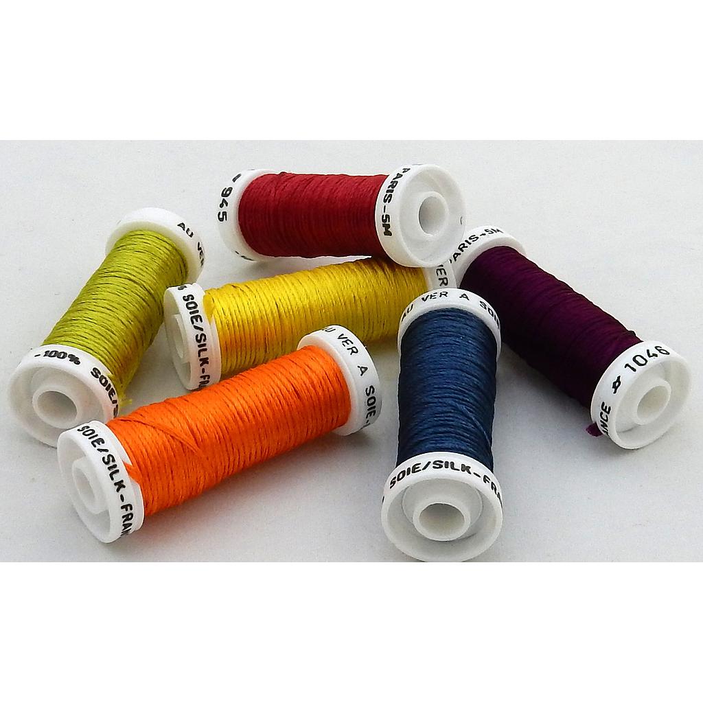 Borduurgaren set zijde Soie de Paris Au ver a Soie