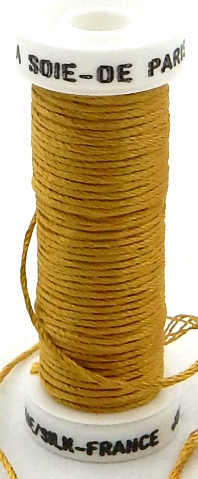 Borduurgaren 100% zijde Goud