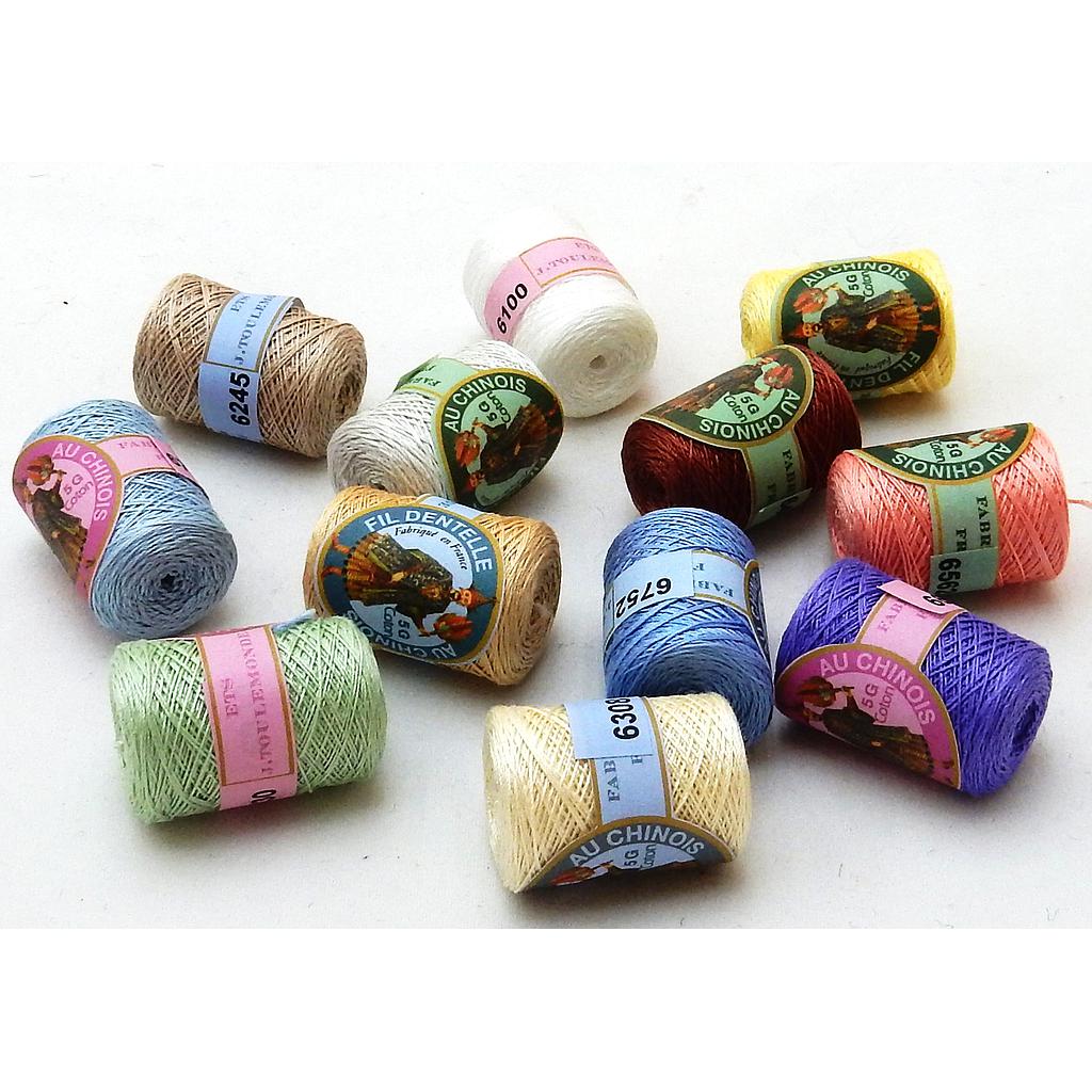 Borduurgaren Calais Cocoons katoen set Maison Sajou