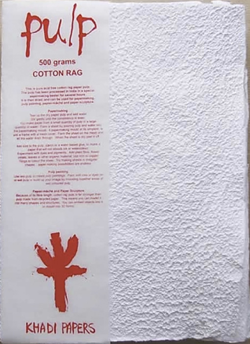 Khadi Papermaking Pulp