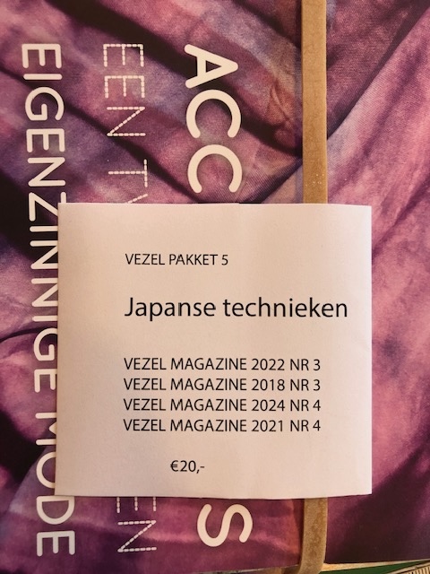 Vezel Magazine Pakket 5 Japanse Technieken