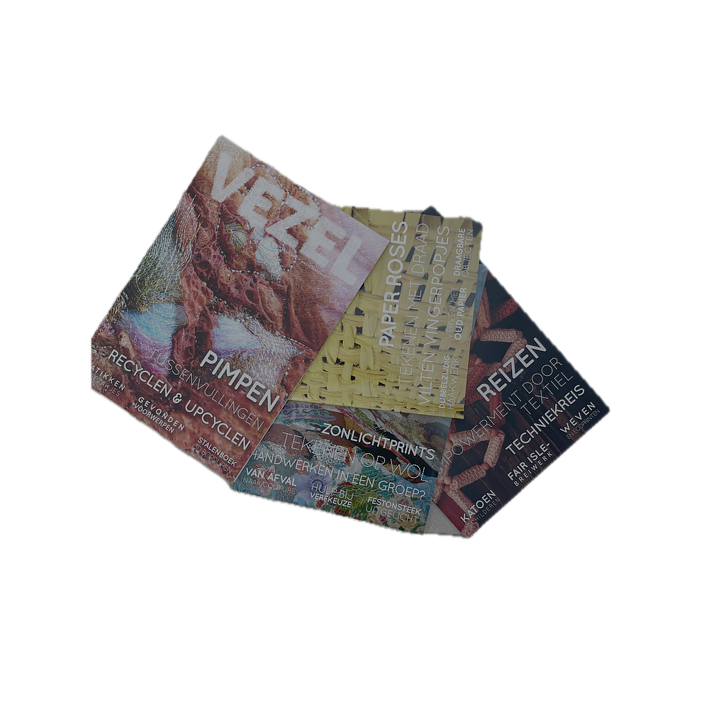 Vezel Magazine Pakket 6 Natuurlijk Verven