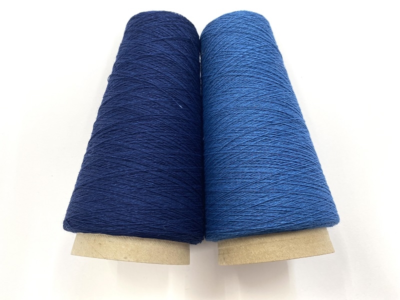 Katoen Naturel Indigo