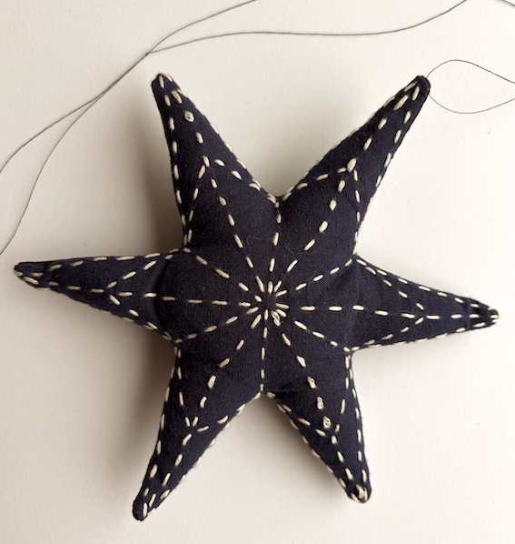 DIY pakket Sashiko Ster