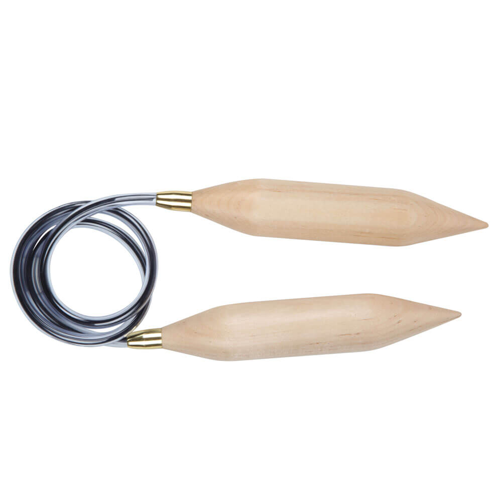 Rondbreinaalden Jumbo Beech KnitPro 30 mm.