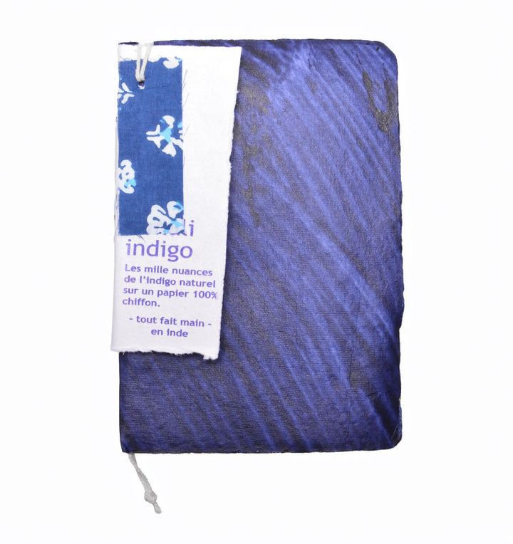 Lamali Indigo boekje handgeschept papier 