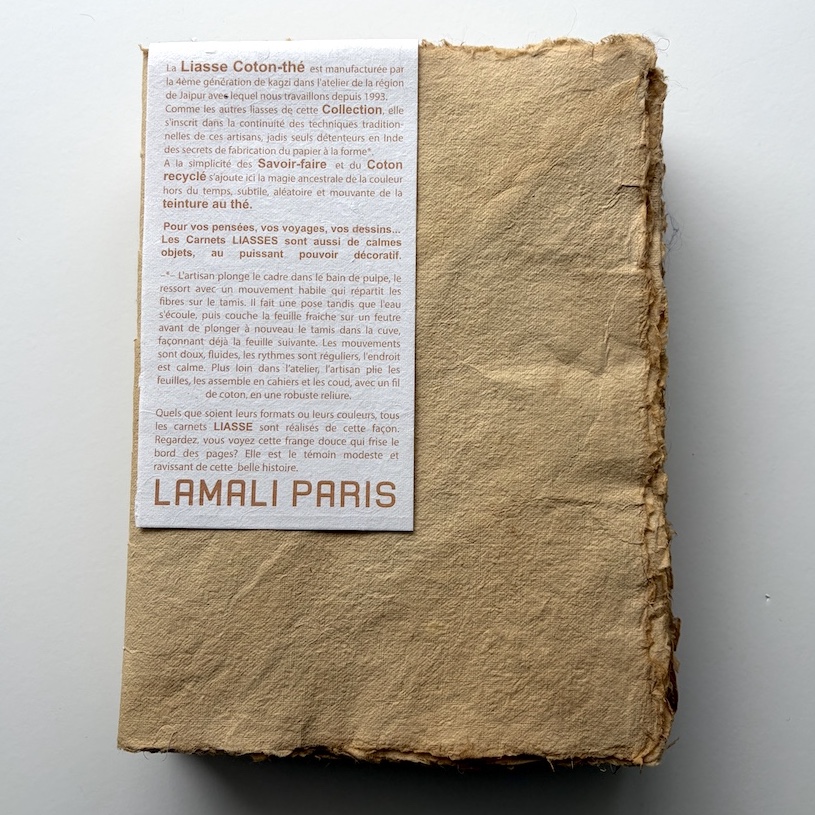 Lamali handgemaakt Liasse boek