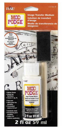 Mod Podge Image transfer