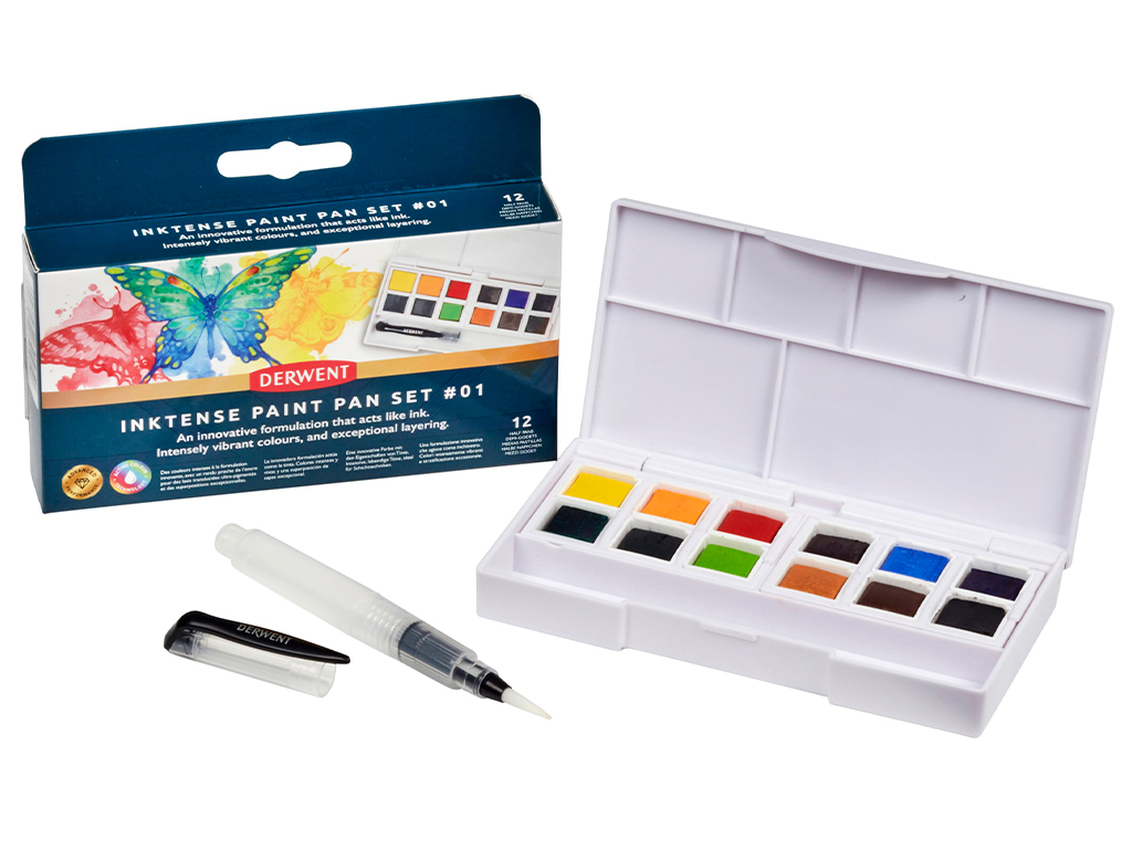 Inktense Paint set Derwent