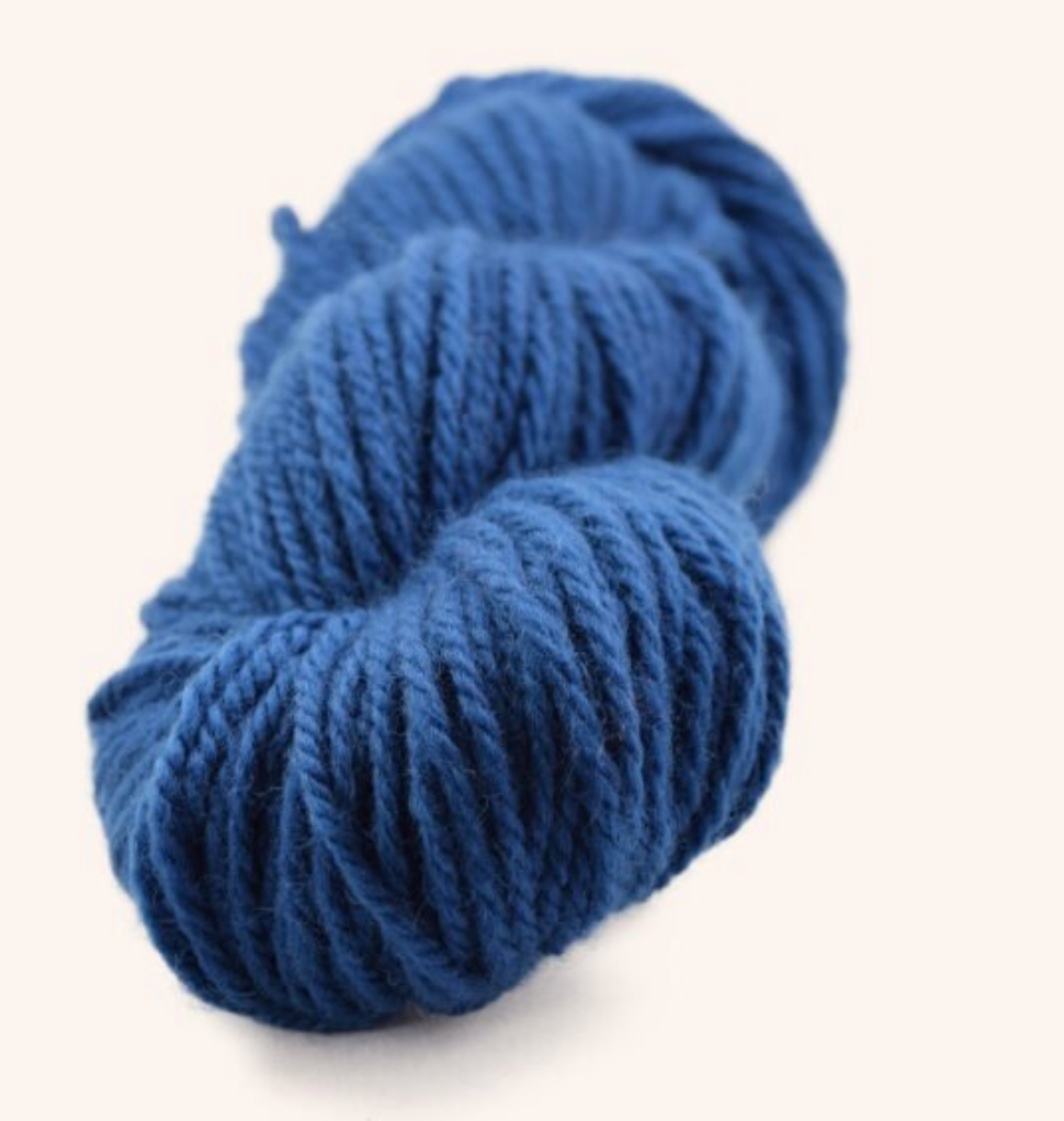 Breigaren 100% Scheerwol NM 4.5/3 Natuurlijk geverfd Indigo